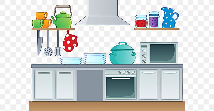 Kitchen Free Content Clip Art, PNG, 600x425px, Kitchen, Free Content, Furniture, Kitchen Appliance, Kitchen Cabinet Download Free