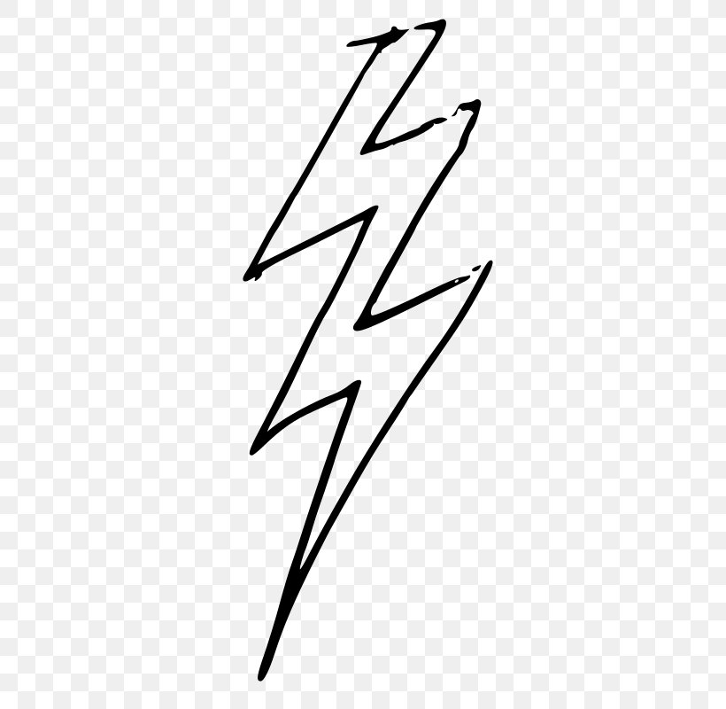 Lightning Drawing Clip Art, PNG, 365x800px, Lightning, Area, Black, Black And White, Drawing Download Free