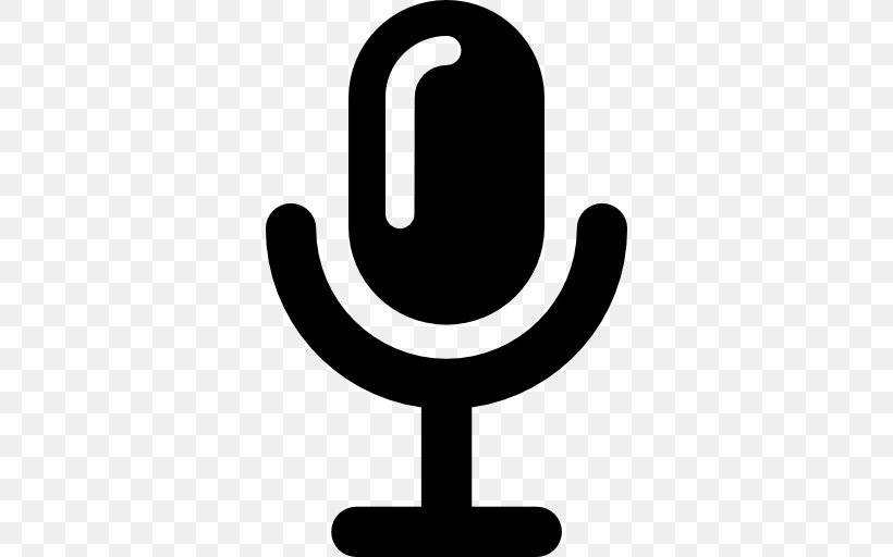 Microphone Recording, PNG, 512x512px, Microphone, Black And White, Human Voice, Recording, Sound Download Free