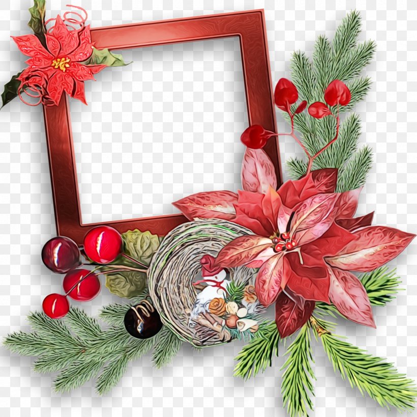 Christmas Decoration, PNG, 1600x1600px, Christmas Frame, Branch, Christmas, Christmas Border, Christmas Decor Download Free