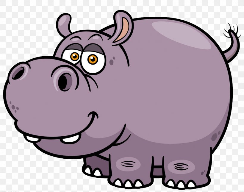 Hippopotamus Cartoon Royalty-free, PNG, 1024x806px, Hippopotamus, Carnivoran, Cartoon, Cattle Like Mammal, Depositphotos Download Free
