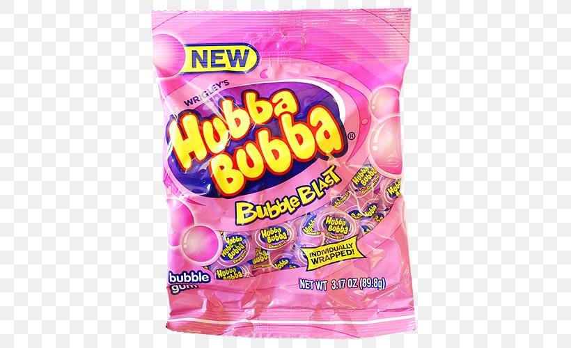 Chewing Gum Hubba Bubba Bubble Gum Bubble Tape Candy, PNG, 500x500px, Chewing Gum, Acesulfame Potassium, Bazooka, Bubble Gum, Bubble Tape Download Free