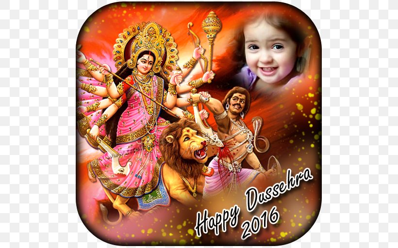 Durga Puja Navaratri Dussehra Android, PNG, 512x512px, Durga Puja, Android, Bathukamma, Bhajan, Devi Download Free