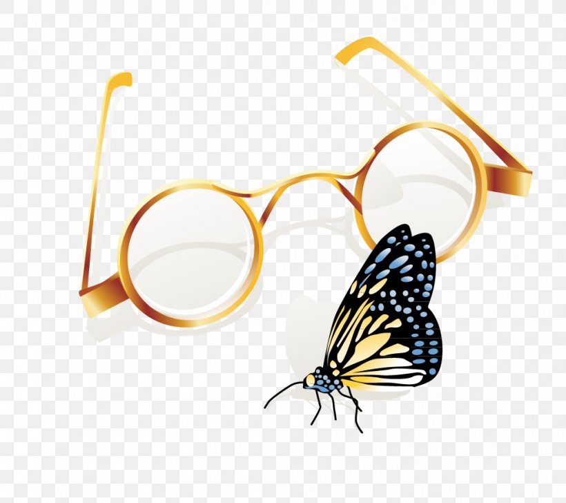 Euclidean Vector, PNG, 990x880px, Glasses, Arthropod, Brush Footed Butterfly, Butterfly, Computer Graphics Download Free