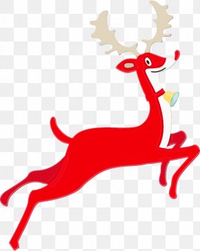 Fawn Sticker - Reindeer PNG