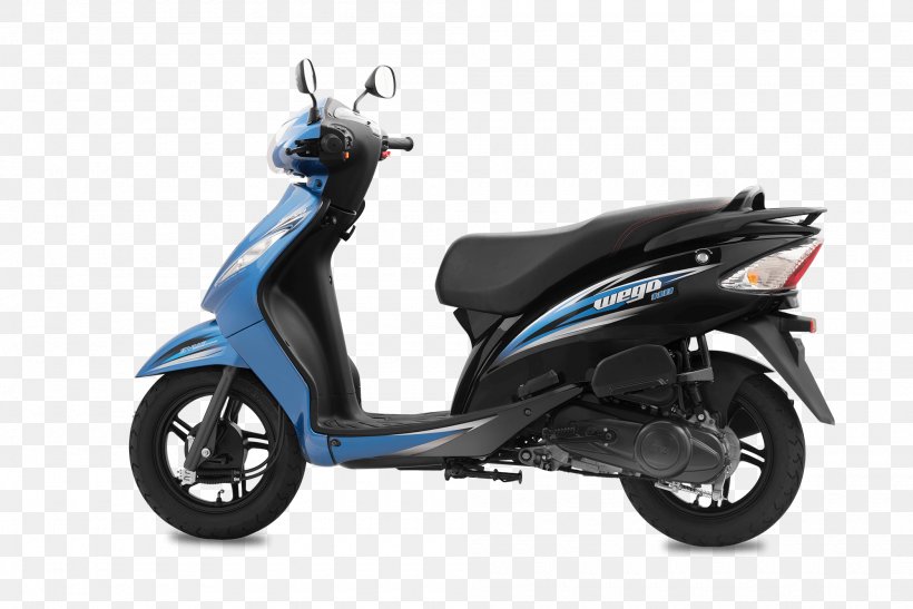 Scooter Car TVS Wego TVS Motor Company Motorcycle, PNG, 2000x1335px, Scooter, Automotive Design, Car, Electric Vehicle, Hyderabad Download Free