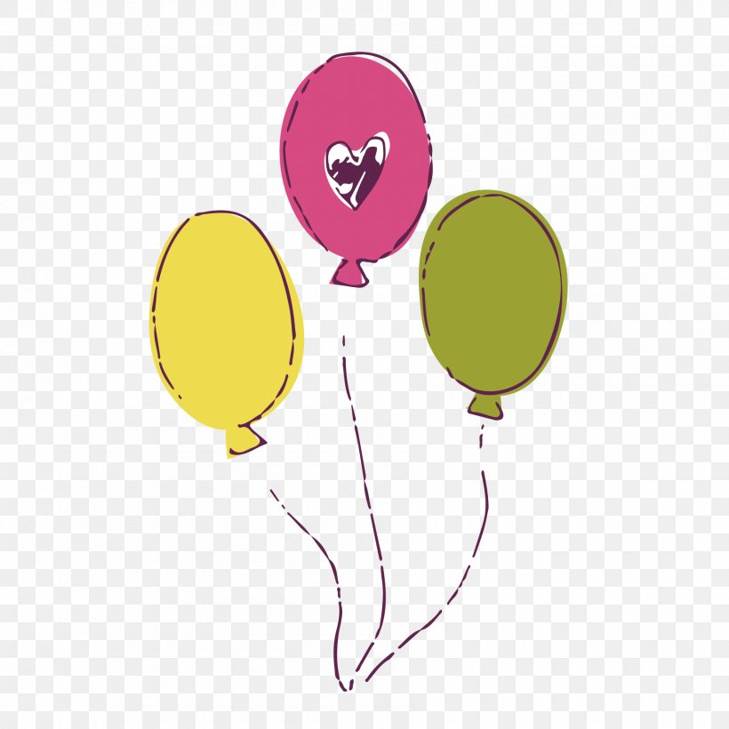 Balloon Watercolor Painting Vecteur, PNG, 1800x1800px, Balloon, Ballonnet, Designer, Drawing, Flower Download Free