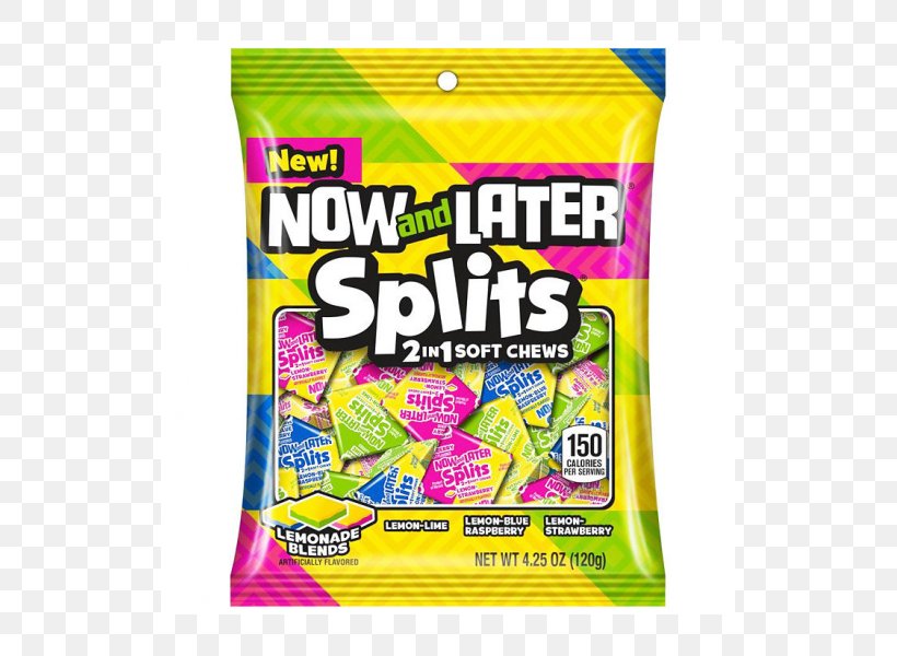 Now And Later Lemonade Food Candy Split, PNG, 525x600px, 2in1 Pc, Now And Later, Bag, Candy, Food Download Free