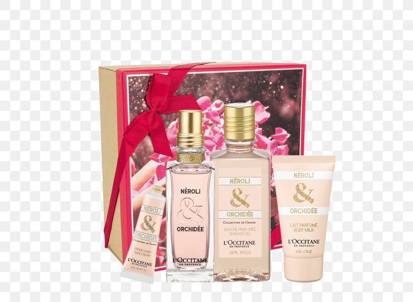 Perfume Lotion Gift L'Occitane En Provence Flavor, PNG, 600x600px, Perfume, Almond, Coffret Cadeau, Cosmetics, Flavor Download Free