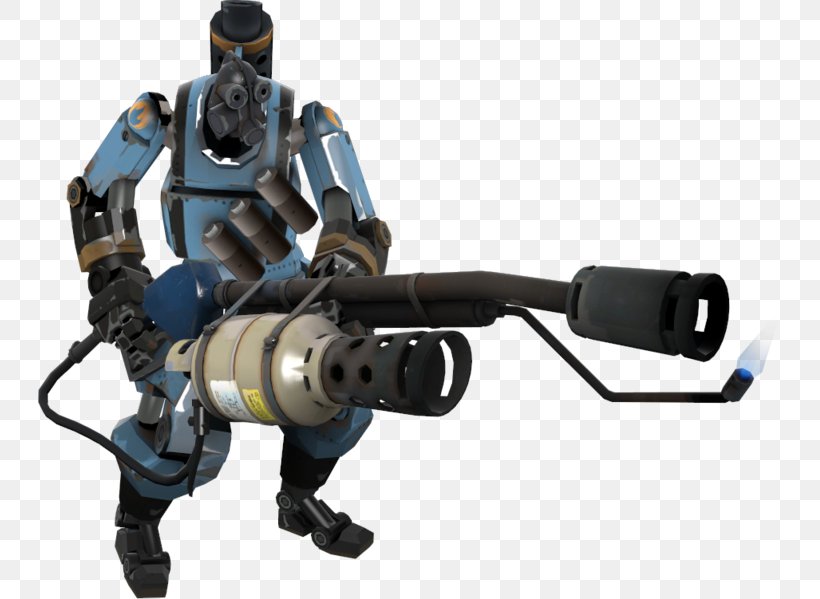 Robot Team Fortress 2 Flamethrower Machine Teleportation, PNG, 743x599px, Robot, Flame, Flamethrower, Jumping, Machine Download Free