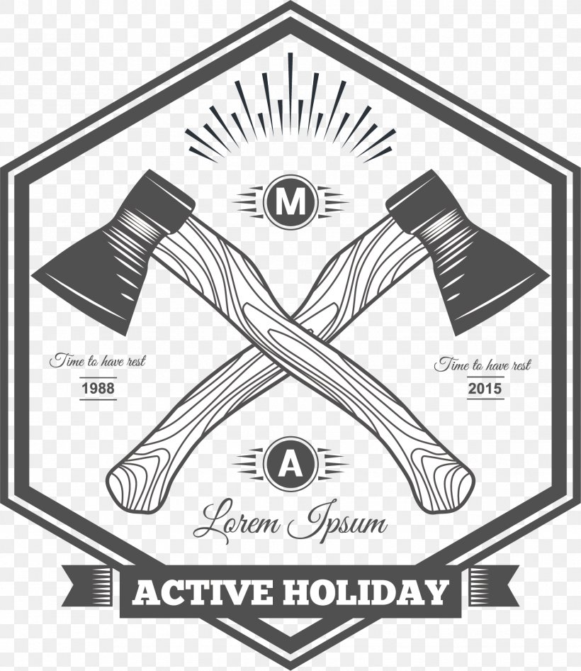 Vector Axe, PNG, 1525x1761px, Diagram, Black And White, Brand, Drawing, Label Download Free