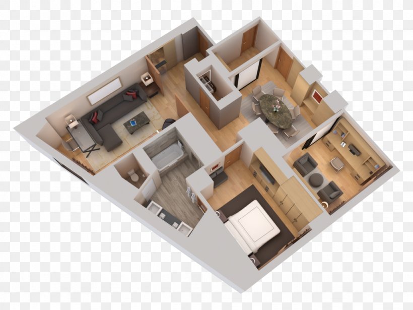 3D Floor Plan House Plan Interior Design Services, PNG, 1024x768px, 3d Floor Plan, Floor Plan, Apartment, Architecture, Bedroom Download Free