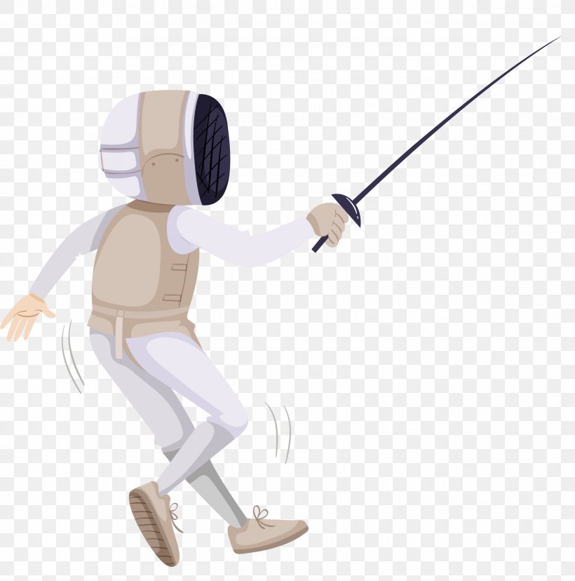 Fencing Royalty-free Illustration, PNG, 2273x2296px, Fencing, Arm, Drawing, Figurine, Headgear Download Free