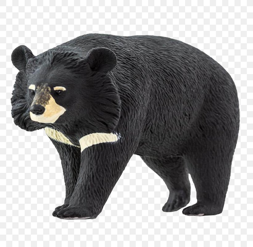 American Black Bear Asian Black Bear Safari Ltd Wildlife Pocket Build, PNG, 800x800px, American Black Bear, Animal, Asian Black Bear, Bear, Bears Download Free
