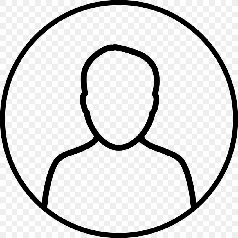 User Profile Avatar, PNG, 980x980px, User Profile, Area, Avatar, Black, Black And White Download Free