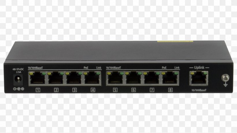 Ethernet Hub Network Switch Telecommunications Link Computer Port, PNG, 1600x900px, Ethernet Hub, Audio Receiver, Backplane, Bandwidth, Computer Network Download Free