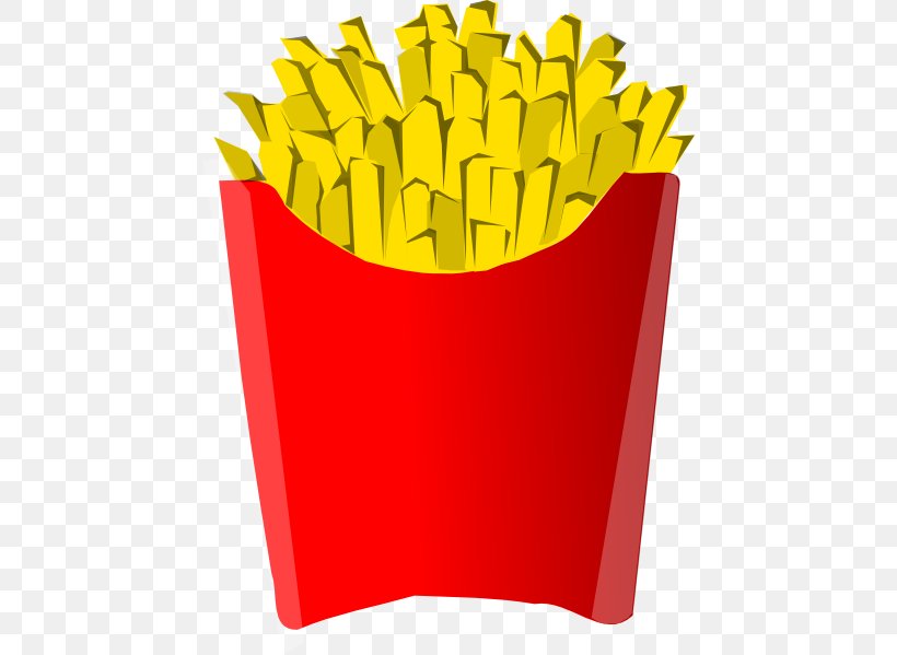 McDonald's French Fries Hamburger Clip Art, PNG, 450x599px, French Fries, Crispiness, Fast Food Restaurant, Flowerpot, Food Download Free