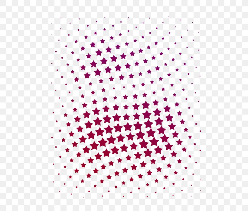 Star Euclidean Vector Pattern, PNG, 700x700px, Star, Area, Halftone, Magenta, Pink Download Free