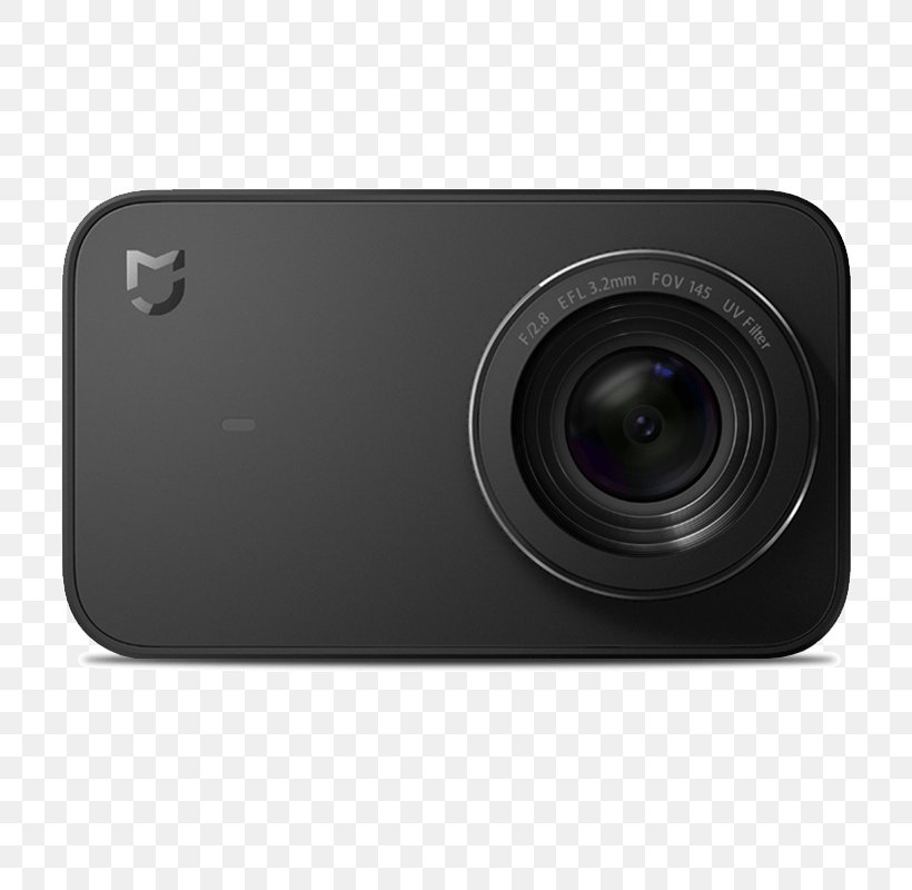 YI Technology YI 4K Action Camera Xiaomi MiJia 4K, PNG, 800x800px, 4k Resolution, Action Camera, Blackmagic Ursa Mini 4k, Camera, Camera Lens Download Free