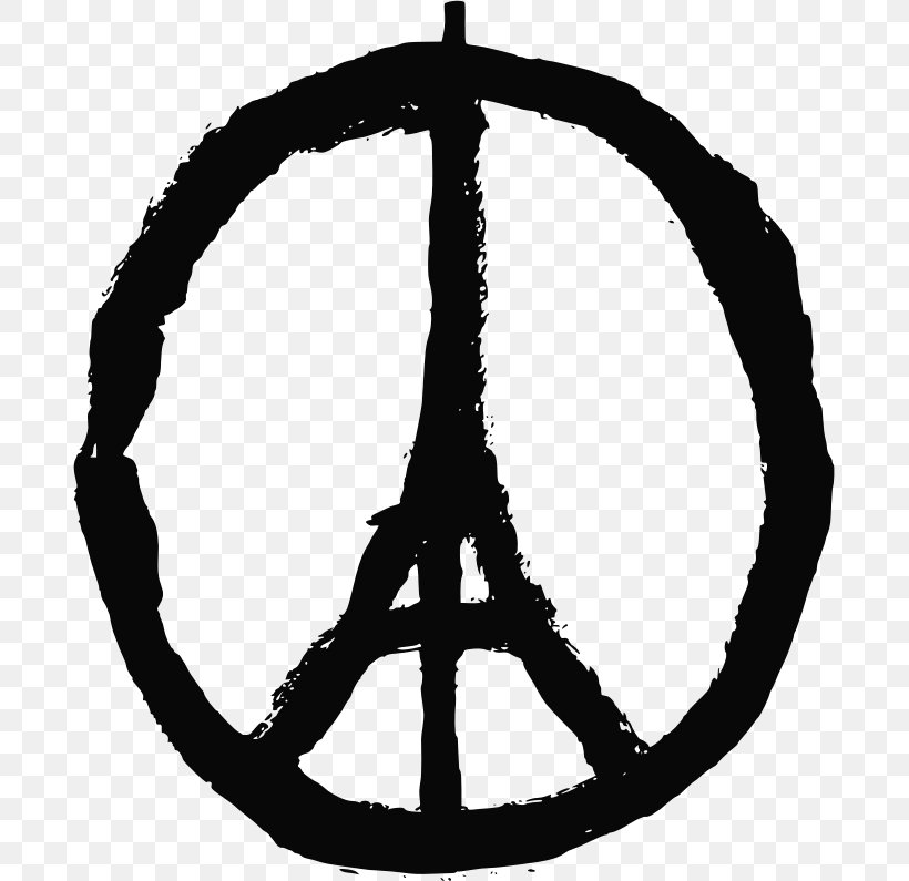 November 2015 Paris Attacks Peace For Paris Pray For Paris Clip Art, PNG, 687x795px, Paris, Black And White, France, Illustrator, Jean Jullien Download Free