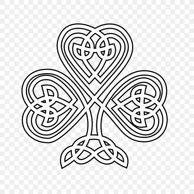 Shamrock Celtic Knot Coloring Book Celts Celtic Art, PNG, 1979x1979px, Watercolor, Cartoon, Flower, Frame, Heart Download Free