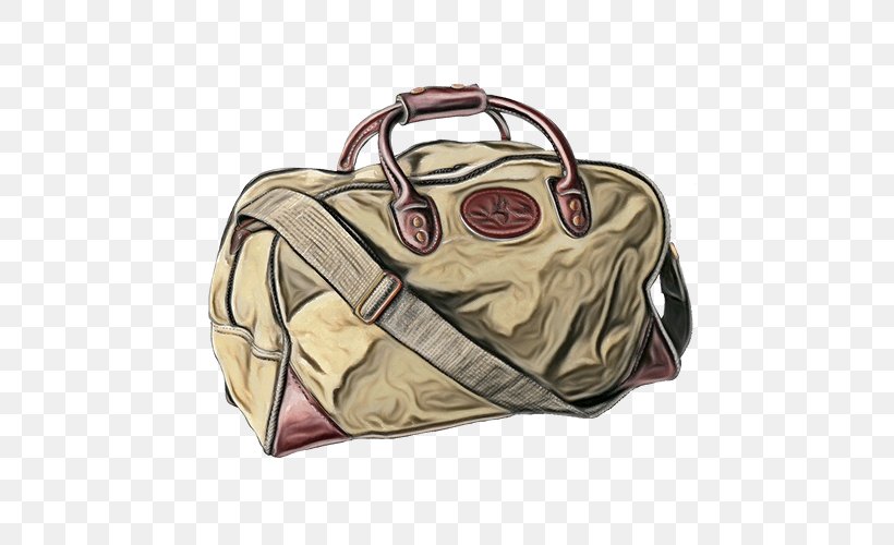 Bag Handbag Hand Luggage Fashion Accessory Luggage And Bags, PNG, 500x500px, Watercolor, Bag, Baggage, Beige, Diaper Bag Download Free