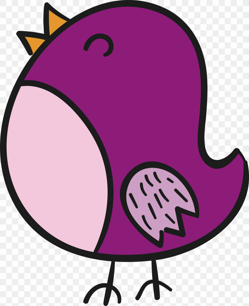Pink M Beak, PNG, 2608x3211px, Cartoon Bird, Beak, Cute Bird, Pink M Download Free