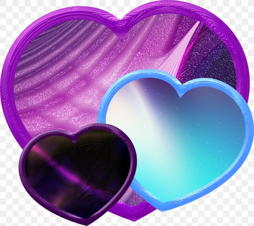 Borders And Frames Purple Heart Clip Art, PNG, 1500x1335px, Borders And Frames, Blue, Cartoon, Cobalt Blue, Heart Download Free