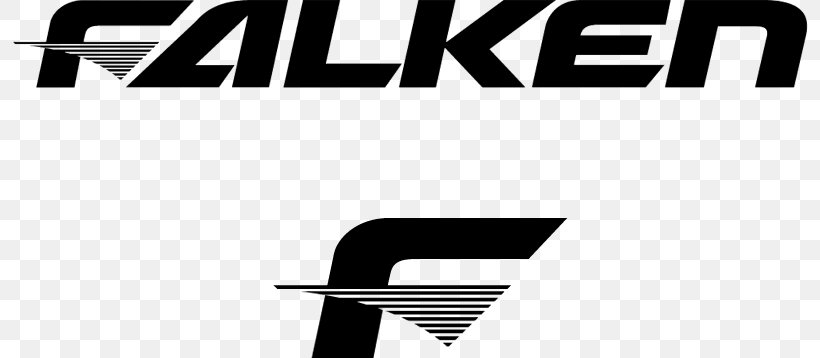 Falken Tire Logo Goodyear Tire And Rubber Company, PNG, 800x358px, Falken Tire, Black And White, Brand, Goodyear Tire And Rubber Company, Logo Download Free