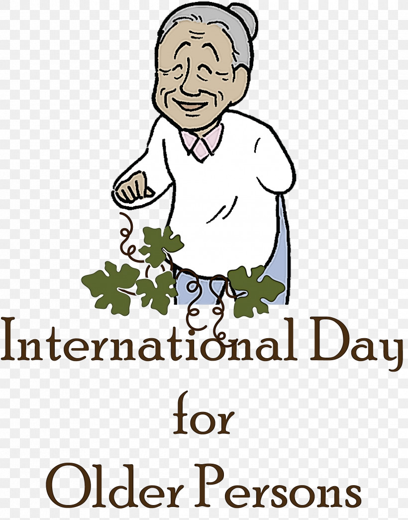 International Day For Older Persons International Day Of Older Persons, PNG, 2438x3104px, International Day For Older Persons, Cartoon, Character, Happiness, Logo Download Free