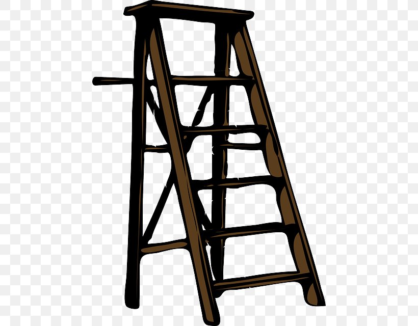 Ladder Clip Art, PNG, 458x640px, Ladder, Furniture, Wood Download Free