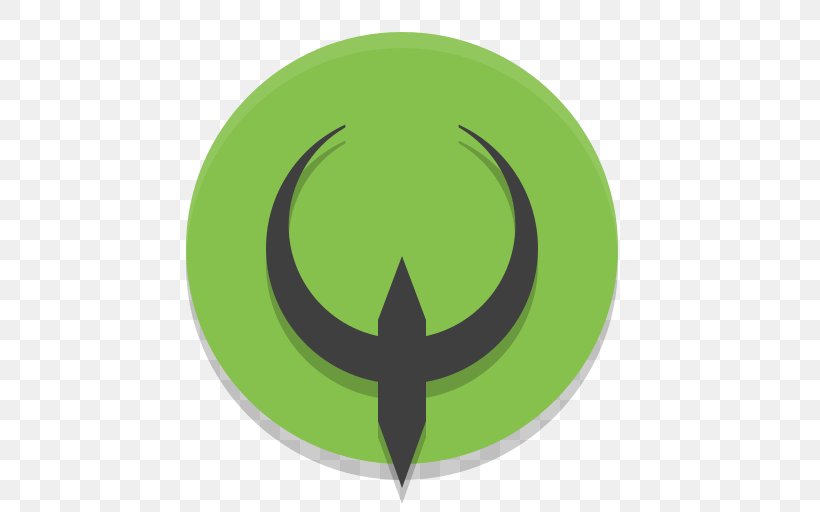 Quake 4 Symbol Desktop Environment, PNG, 512x512px, Quake 4, Desktop Environment, Grass, Green, Leaf Download Free