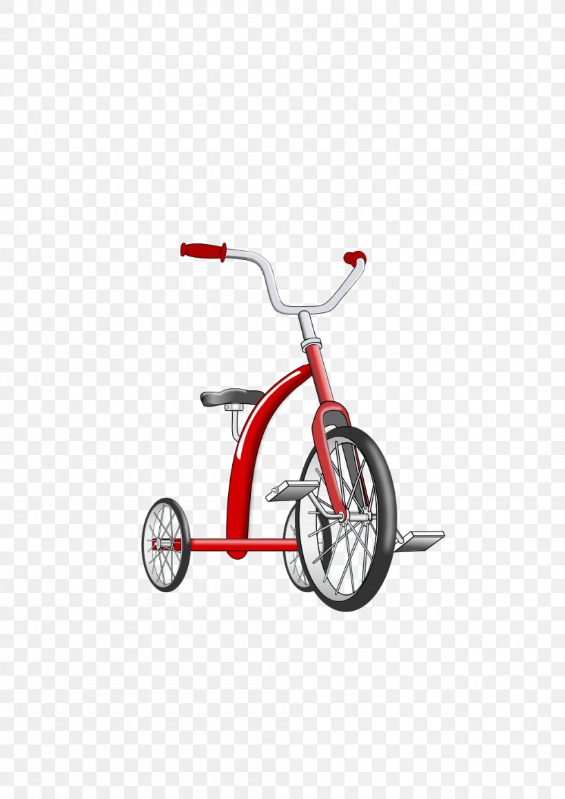 Tricycle Bicycle Vehicle Clip Art, PNG, 1000x1414px, Tricycle, Bicycle, Bicycle Accessory, Bicycle Frame, Bicycle Part Download Free