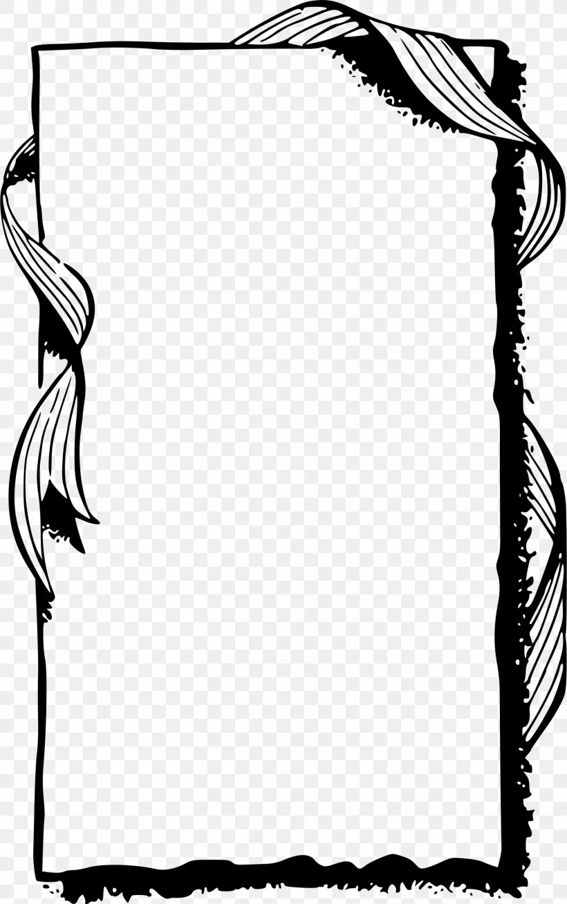 Borders And Frames Picture Frames Clip Art, PNG, 1504x2400px, Borders And Frames, Artwork, Black, Black And White, Branch Download Free