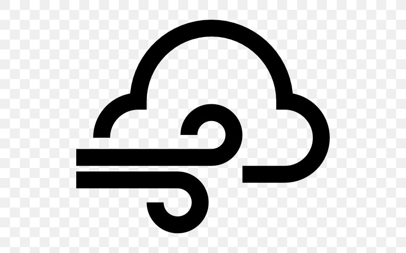 Weather Wind Clip Art, PNG, 512x512px, Weather, Area, Black And White, Brand, Meteorology Download Free