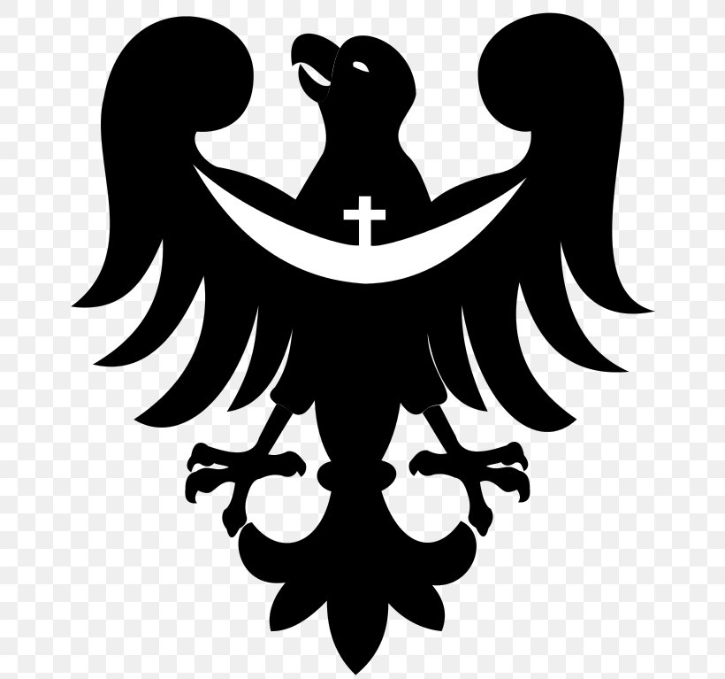Głogów Silesian Eagle Coat Of Arms Clip Art, PNG, 676x767px, Silesia, Beak, Bird, Bird Of Prey, Black And White Download Free