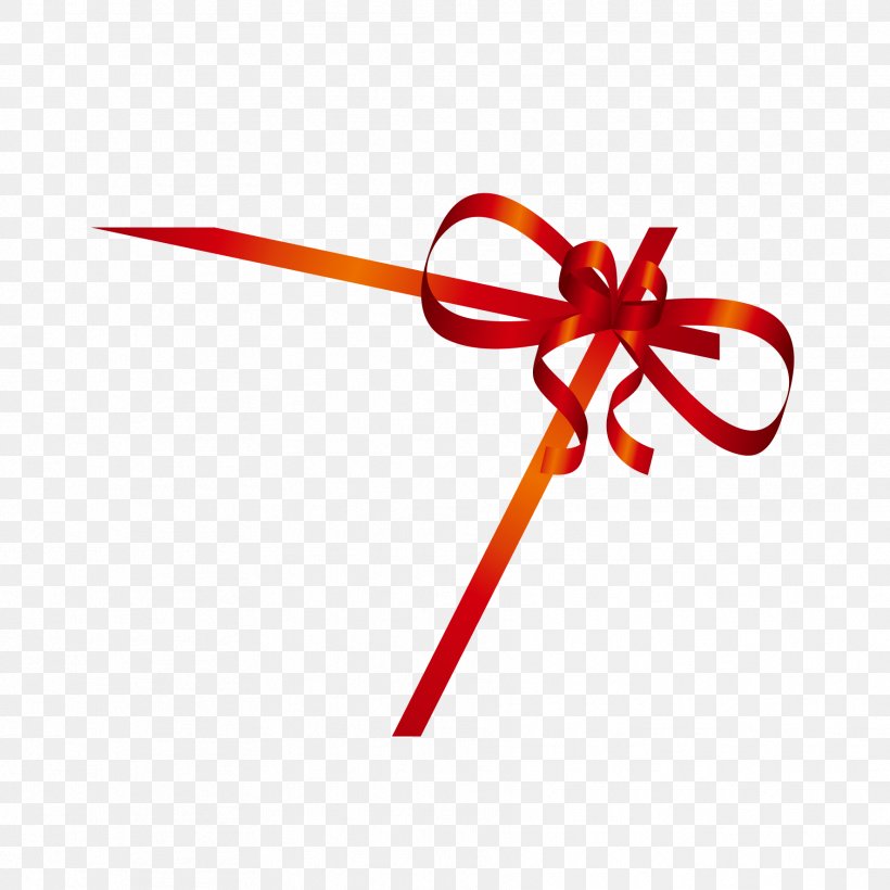 Ribbon Euclidean Vector Illustration, PNG, 1772x1772px, Ribbon, Christmas, Holiday, Logo, Red Download Free