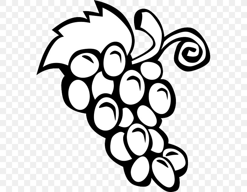 Wine Common Grape Vine Clip Art, PNG, 577x640px, Wine, Artwork, Black, Black And White, Common Grape Vine Download Free