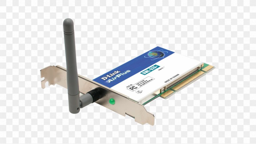 D-Link Air DWL-520 Network Adapter, PNG, 1664x936px, Dlink, Adapter, Conventional Pci, Device Driver, Electronic Device Download Free