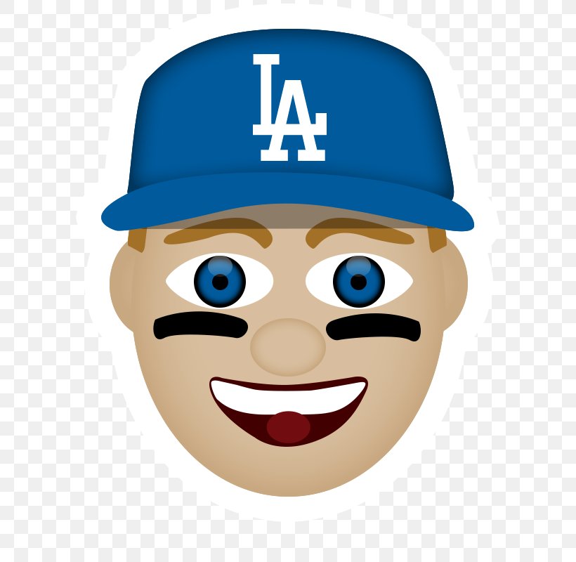 Los Angeles Dodgers Emoji Major League Baseball Rookie Of The Year Award Justin Turner Joc Pederson, PNG, 800x800px, Los Angeles Dodgers, Clayton Kershaw, Cody Bellinger, Corey Seager, Dave Roberts Download Free