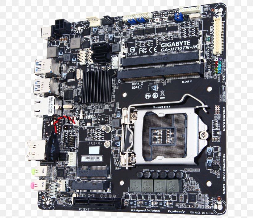 Intel Motherboard Mini-ITX LGA 1151 DIMM, PNG, 1000x860px, Intel, Central Processing Unit, Computer Component, Computer Hardware, Cpu Download Free