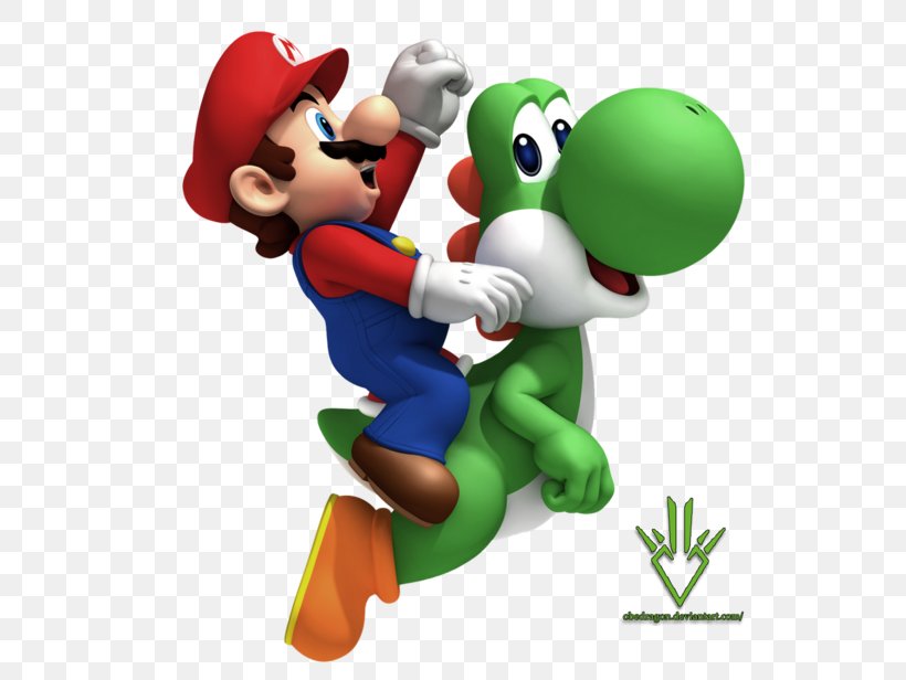 Mario & Yoshi Mario Bros. New Super Mario Bros Luigi, PNG, 600x616px, Mario Yoshi, Cartoon, Fictional Character, Figurine, Luigi Download Free