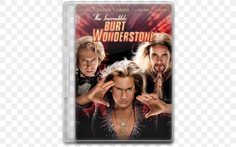 The Incredible Burt Wonderstone Jim Carrey Don Scardino Film Director, PNG, 512x512px, Jim Carrey, Actor, Alan Arkin, Album, Album Cover Download Free