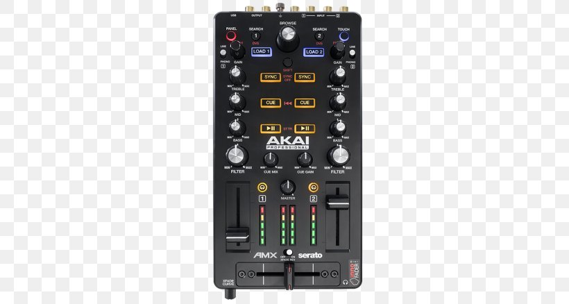 Akai AMX Disc Jockey AKAI Professional Computer DJ, PNG, 700x438px, Akai, Akai Professional, Audio Control Surface, Audio Mixers, Audio Mixing Download Free