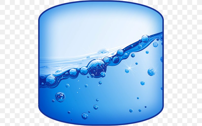 Carbonated Water Bottled Water Drinking Water Purified Water, PNG, 512x512px, Carbonated Water, Aqua, Azure, Blue, Bottle Download Free