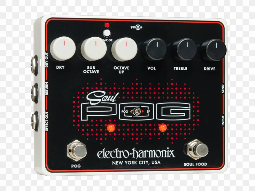 Effects Processors & Pedals Electro-Harmonix Soul POG Distortion Electro-Harmonix Soul Food, PNG, 853x640px, Watercolor, Cartoon, Flower, Frame, Heart Download Free
