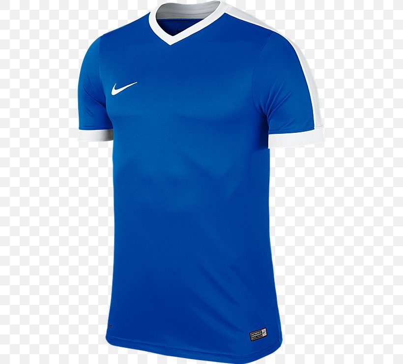 T-shirt Jersey Nike Sleeve, PNG, 740x740px, Tshirt, Active Shirt, Blue, Clothing, Cobalt Blue Download Free