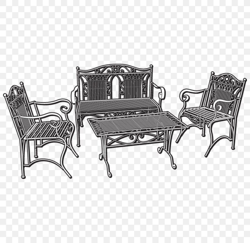 Table Chair Couch, PNG, 800x800px, Table, Black And White, Chair, Couch, Furniture Download Free