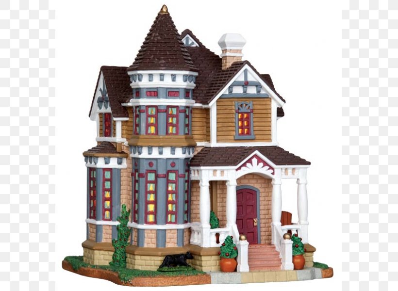 Dollhouse Christmas Village Residence, PNG, 800x600px, Dollhouse, Christmas Village, Facade, Home, House Download Free