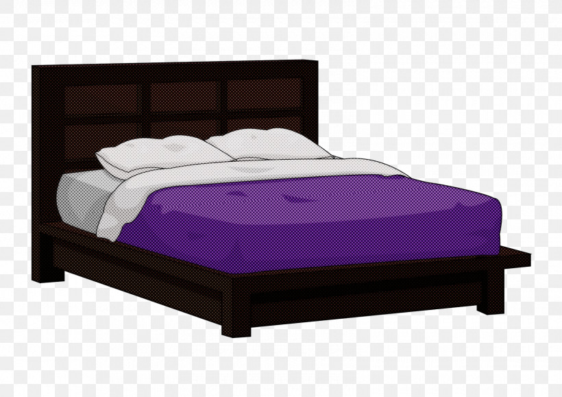 Furniture Bed Bed Frame Bedroom Purple, PNG, 1600x1131px, Furniture, Bed, Bed Frame, Bedroom, Boxspring Download Free